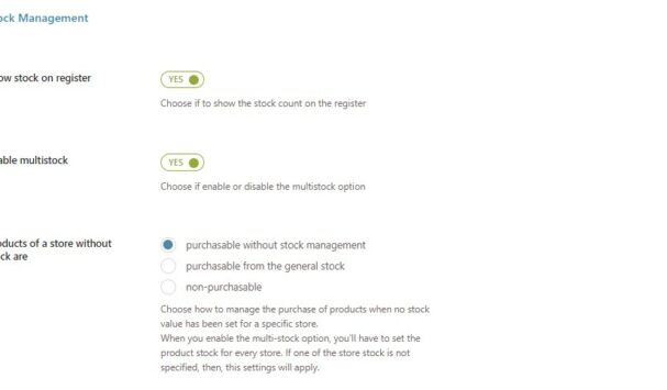 Stock management