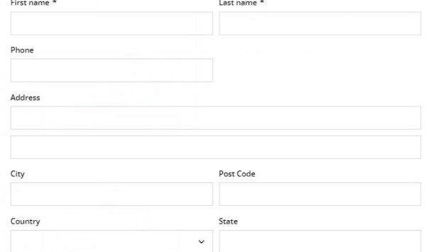 Add shipping address