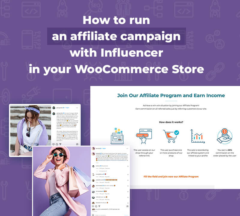 How to run an affiliate campaign with Influencer in your WooCommerce Store