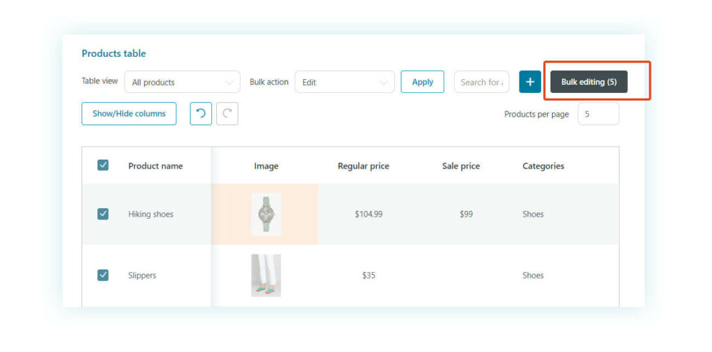 How to easily Bulk Edit WooCommerce Products and Prices - YITH