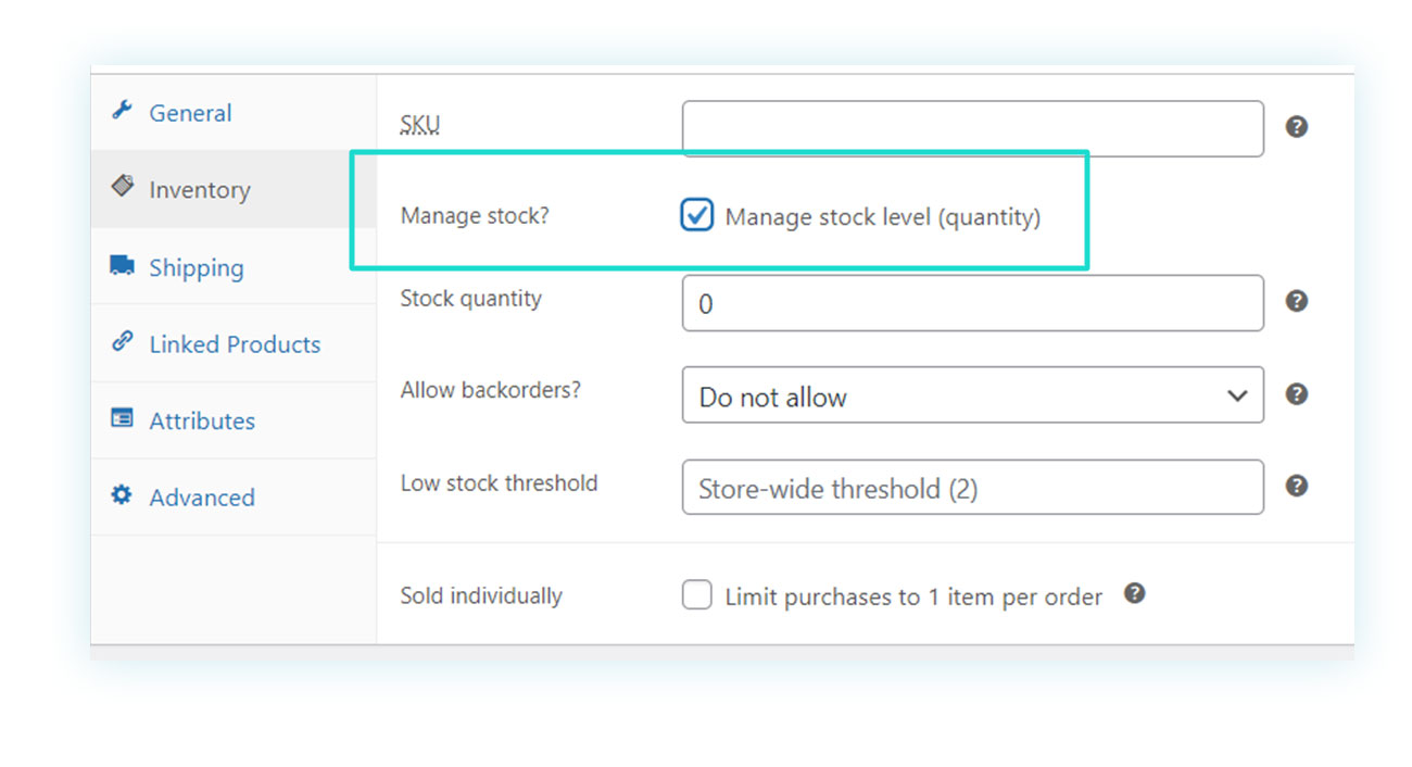 Stock management