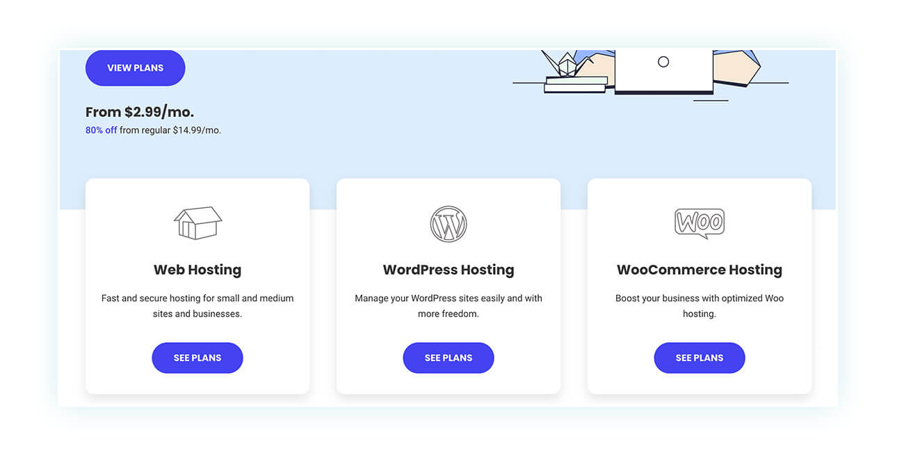 webhosting options