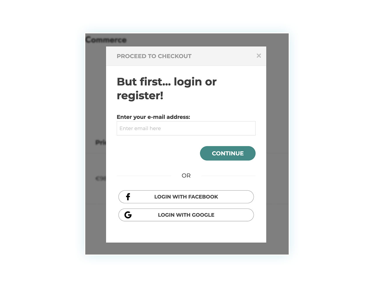 Easy Login and Register Popup