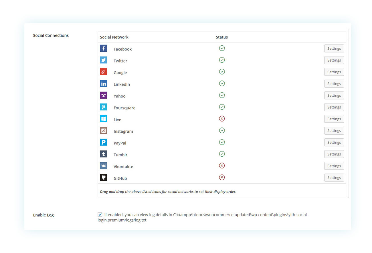 social login