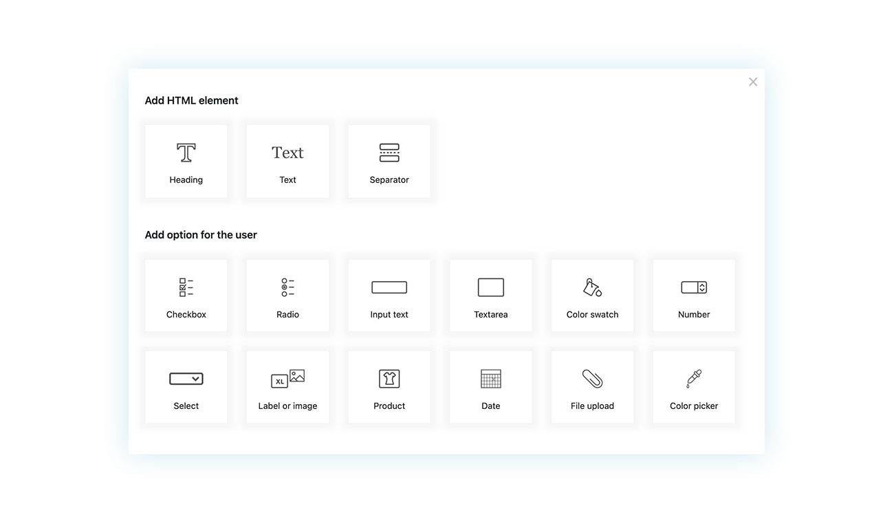 Additional block options