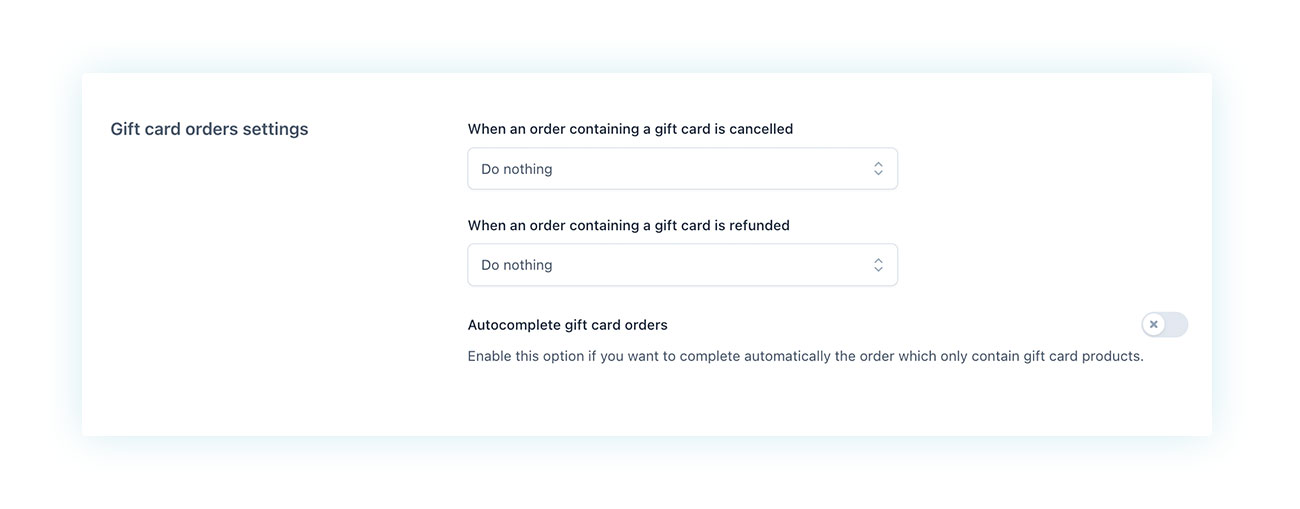 Comportamento dei buoni regalo su WooCommerce