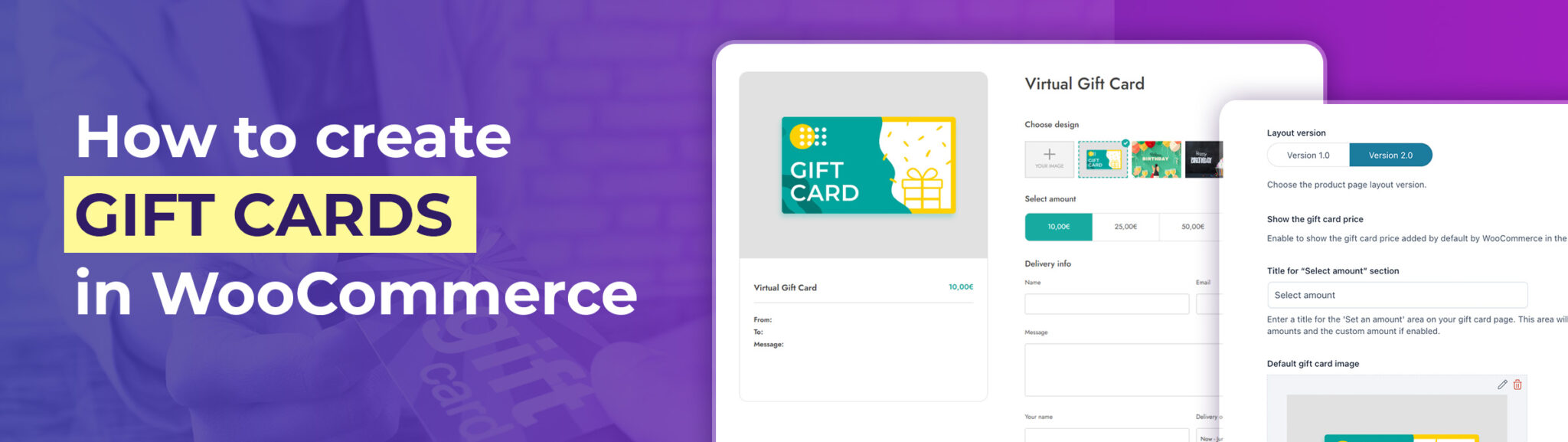 How to create gift cards in woocommerce 2025