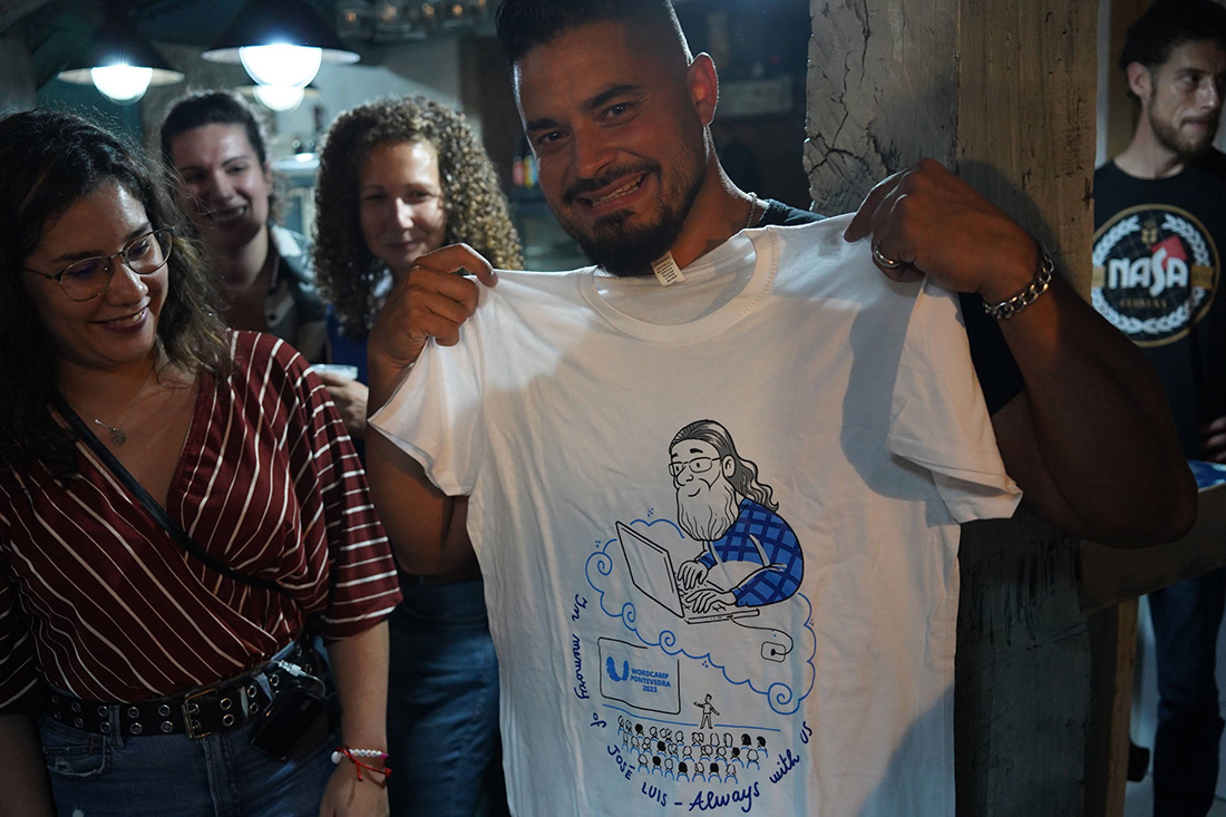 José Luis son with our T-shirt - image by 