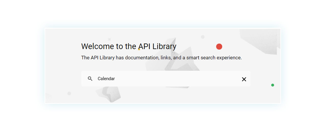 Searching the Google Calendar API