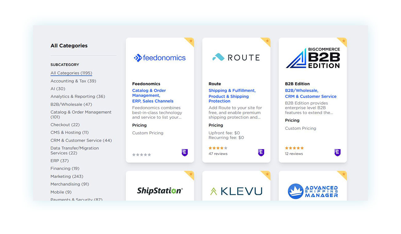 BigCommerce Apps