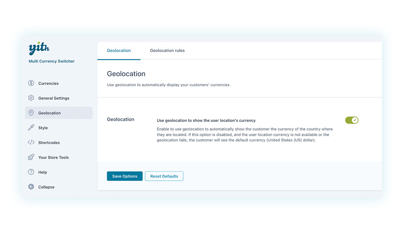 Plugin geolocation