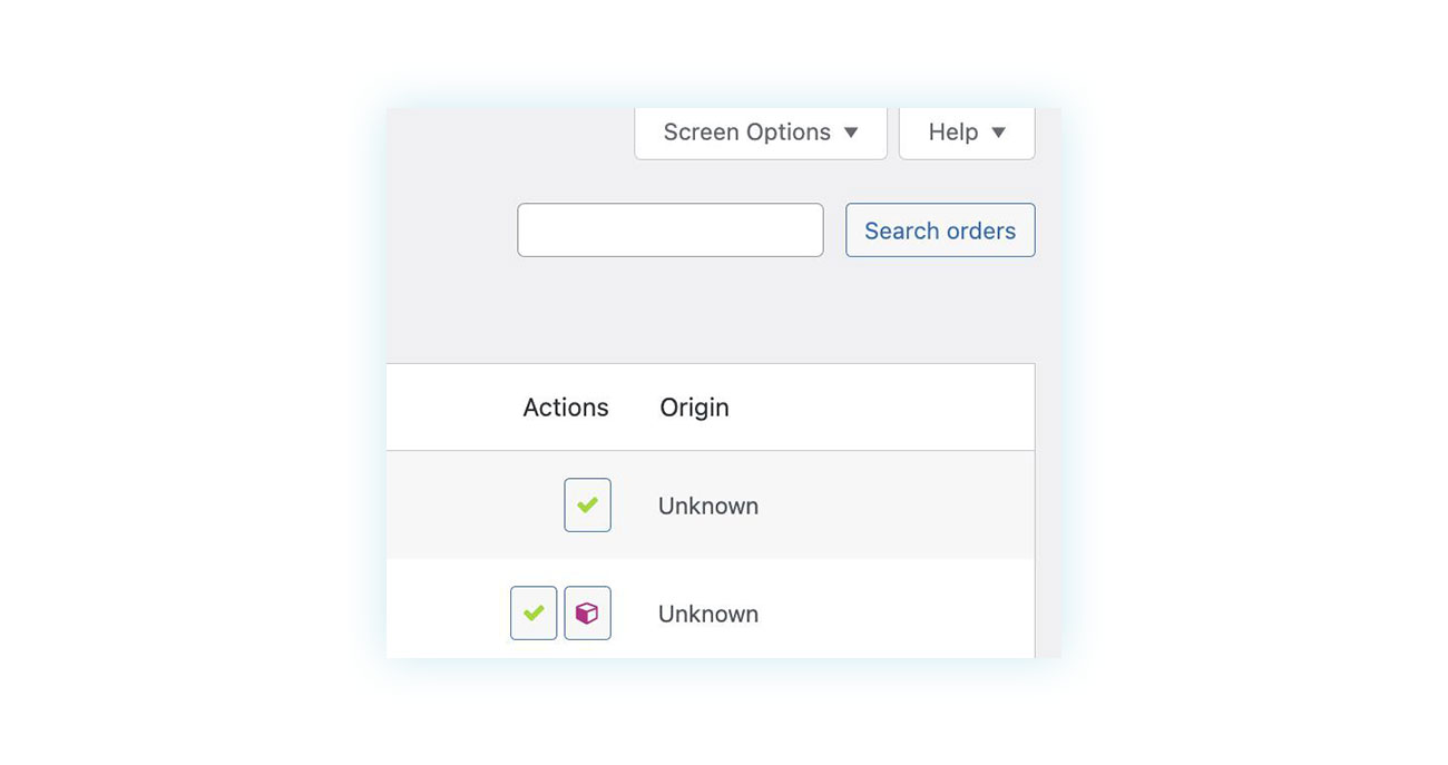 Screen settings