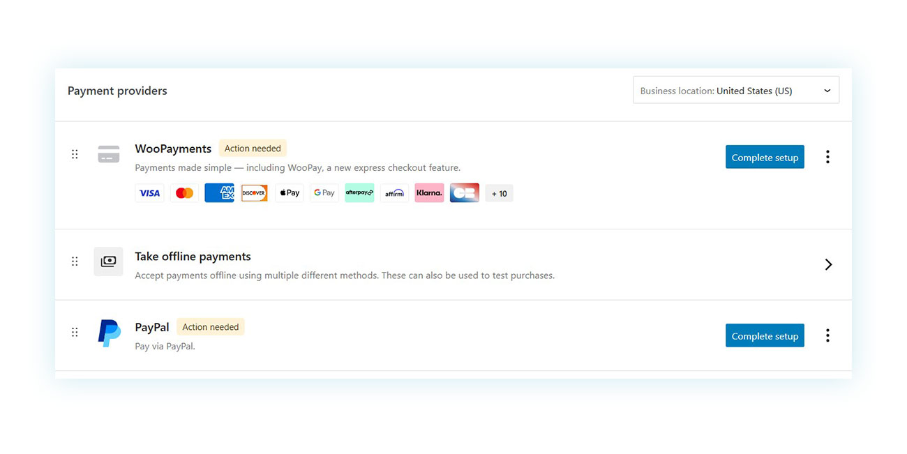 Payment gateways