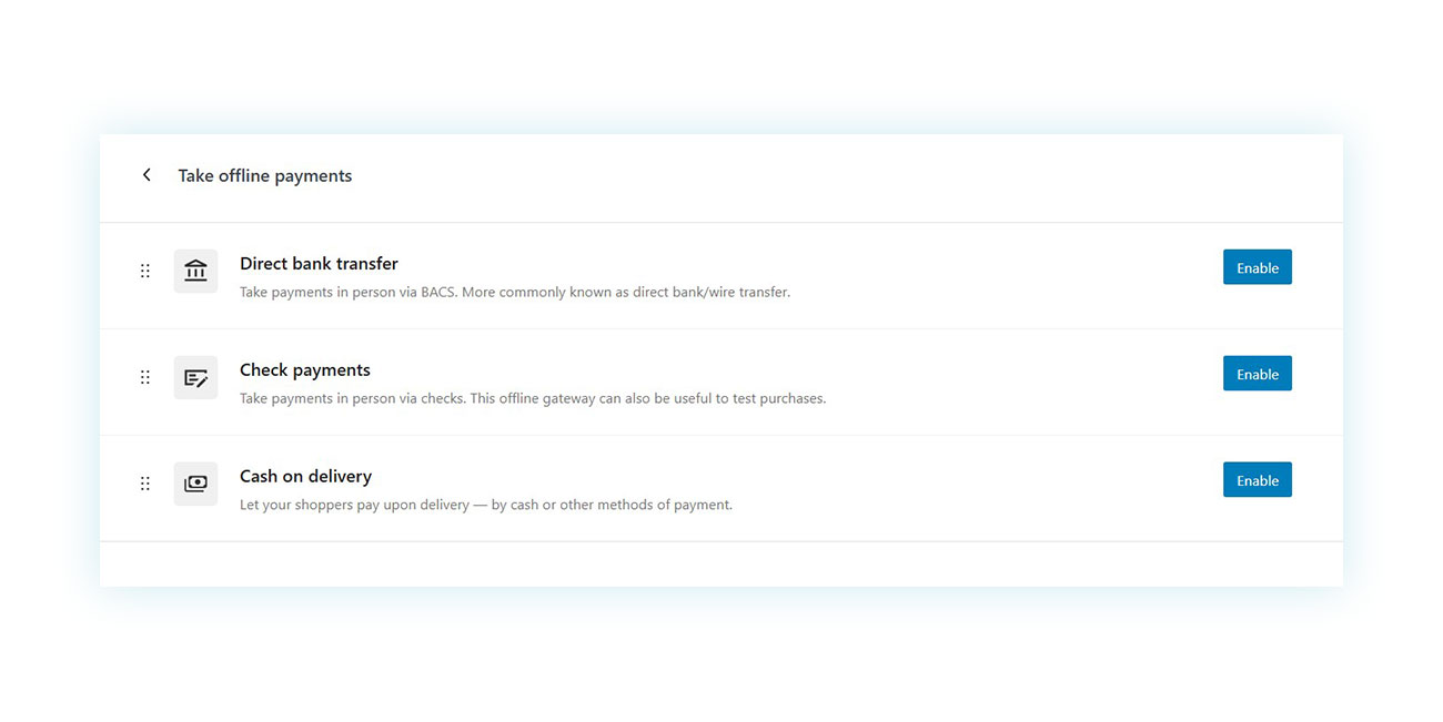 Offline payments