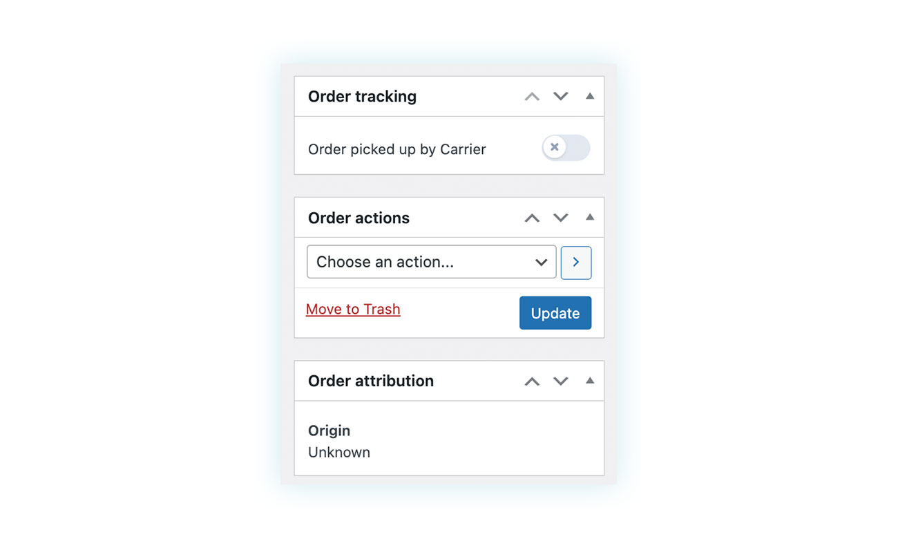 Provide an order tracking code