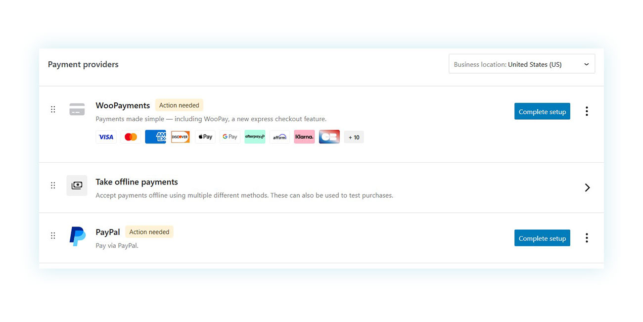 payment providers